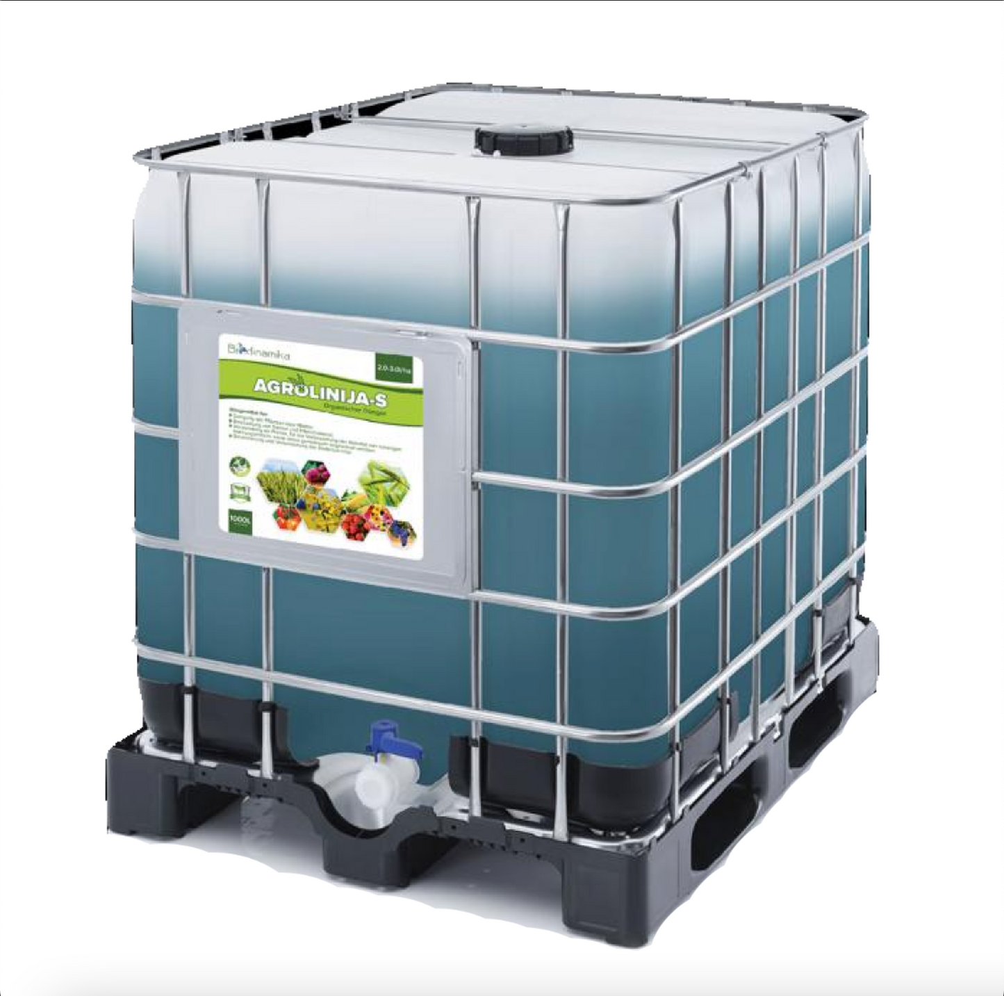 Agrolinija-S | Universaler organischer flüssiger Biodünger-Konzentrat | 1.000 Liter