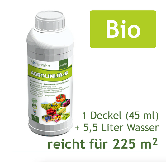 Agrolinija-S | Universaler organischer flüssiger Biodünger-Konzentrat | 1 Liter