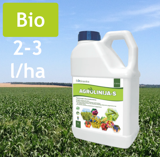 Agrolinija-S | Universaler organischer flüssiger Biodünger-Konzentrat | 5 Liter