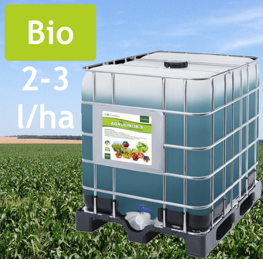 Agrolinija-S | Universaler organischer flüssiger Biodünger-Konzentrat | 1.000 Liter