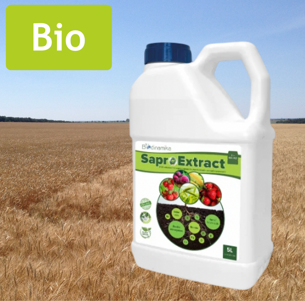 SaproExtract | Органическое/био удобрение концентрат | 5 л